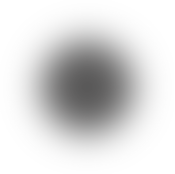 Blurred Gray Circle 